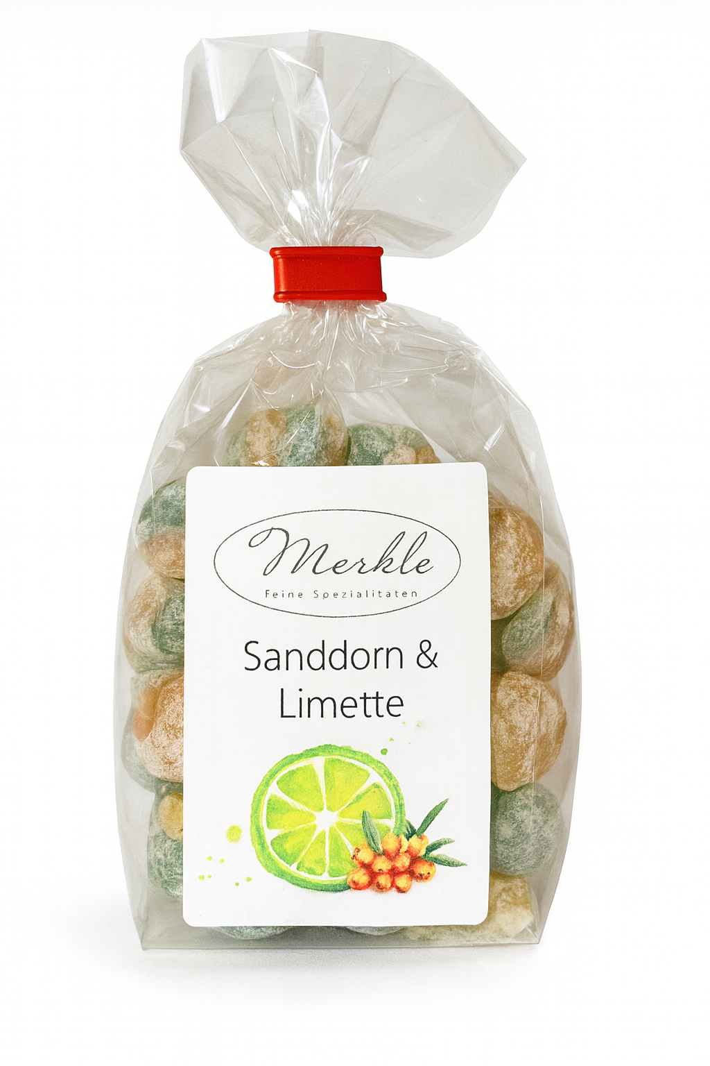 Sanddorn & Limette Bonbons - handgemacht
