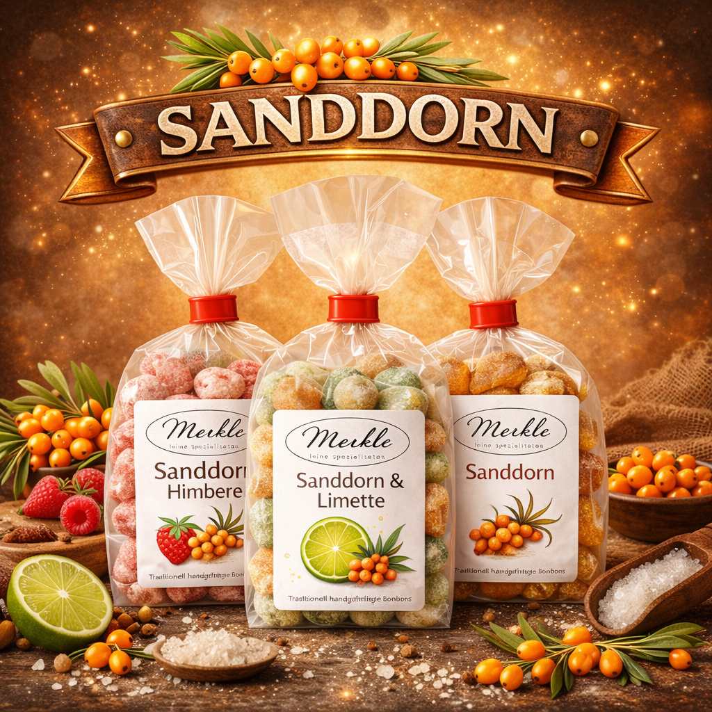 Sanddorn-Bonbons