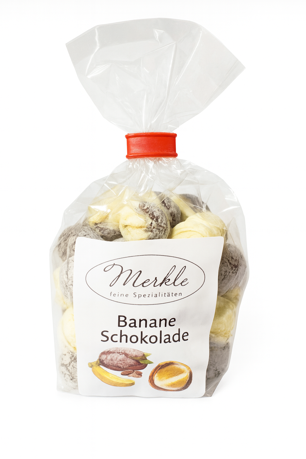Banane & Schokolade Bonbon - handgemacht