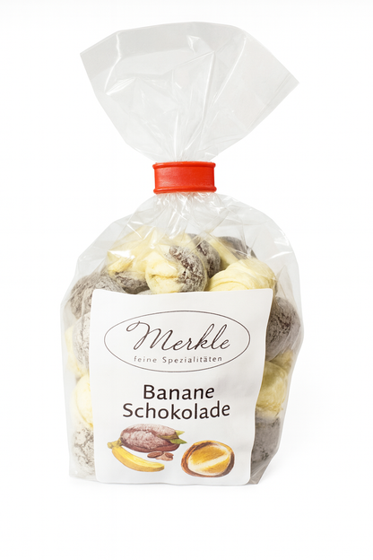 Banane & Schokolade Bonbon - handgemacht