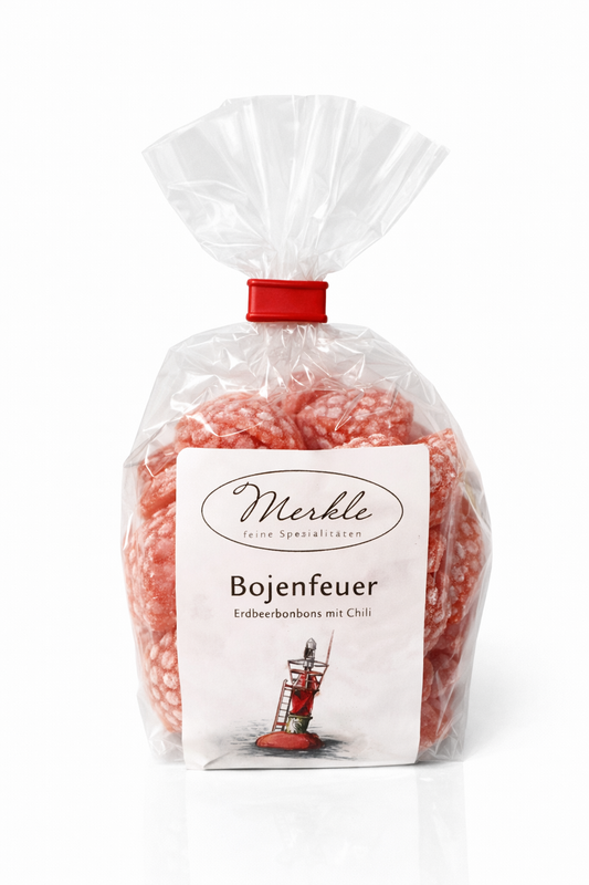 Bojenfeuer - Erdbeere & Chilibonbons - handgemacht