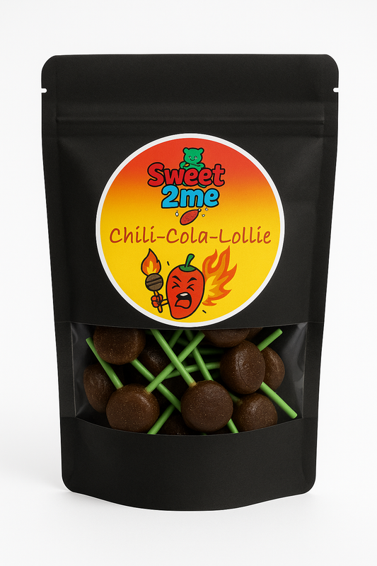 Chili-Cola-Lutscher, handgemacht 200 Gramm pure Schärfe