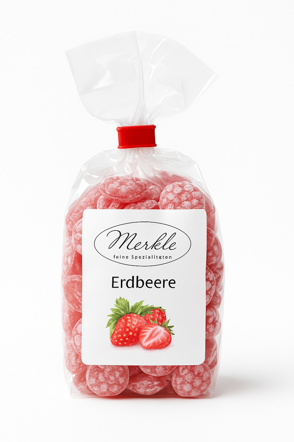 Erdbeere Bonbon - handgemacht