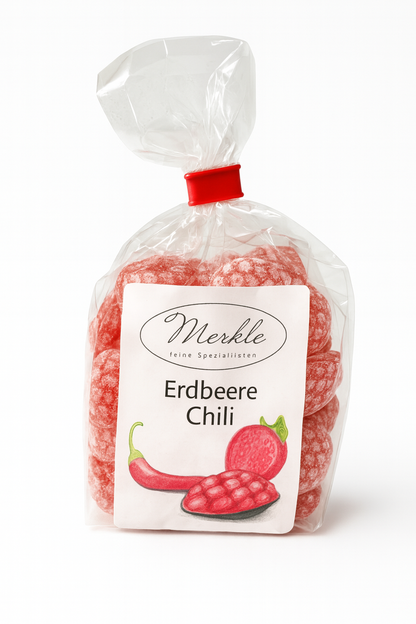 Box "Erdbeeren" 6x Bonbons, handgemacht