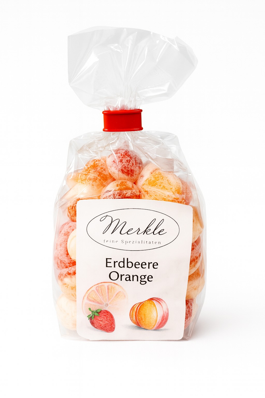 Box "Erdbeeren" 6x Bonbons, handgemacht