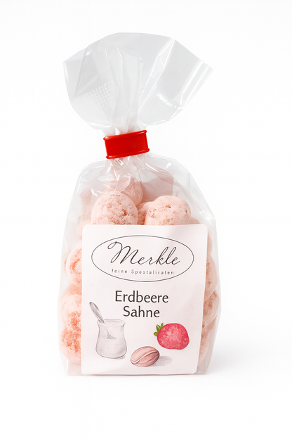Erdbeere & Sahne Bonbon - handgemacht