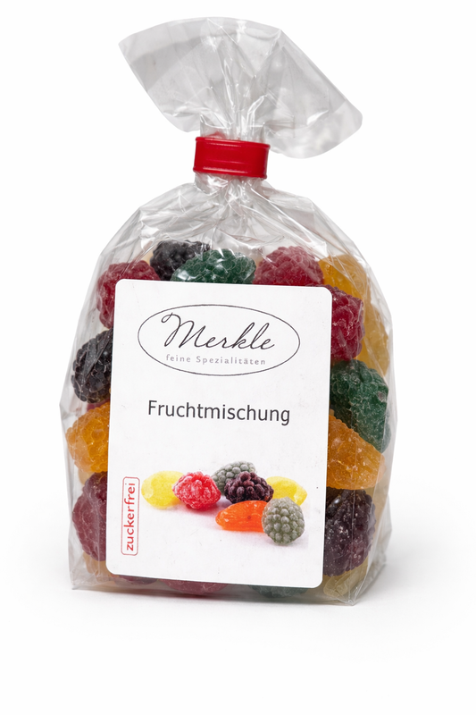 Fruchtmischung Bonbons zuckerfrei - handgemacht