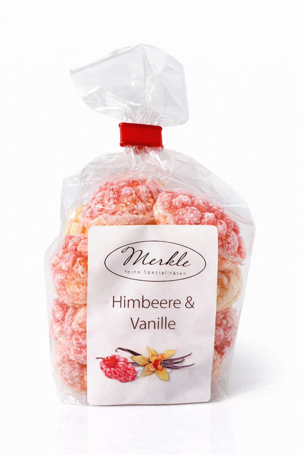 Himbeere & Vanille Bonbon - handgemacht