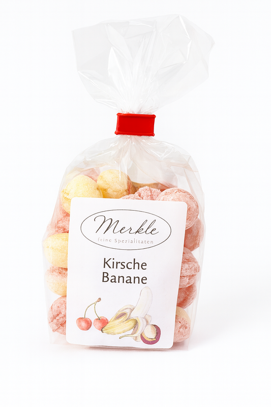 KiBa / Kirsche & Banane Bonbon - handgemacht