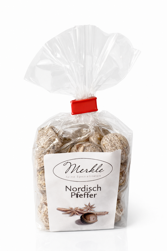 Nordisch Pfeffer Lakritz-Bonbons - handgemacht