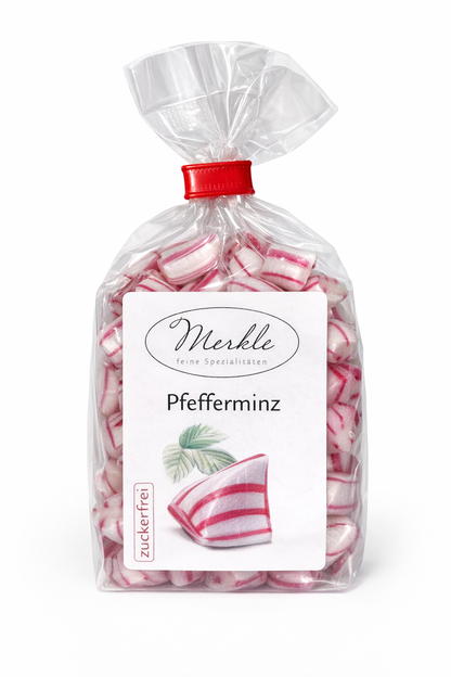 Pfefferminze Bonbon zuckerfrei - handgemacht