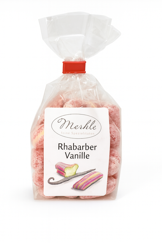 Rhabarber & Vanille Bonbon - handgemacht