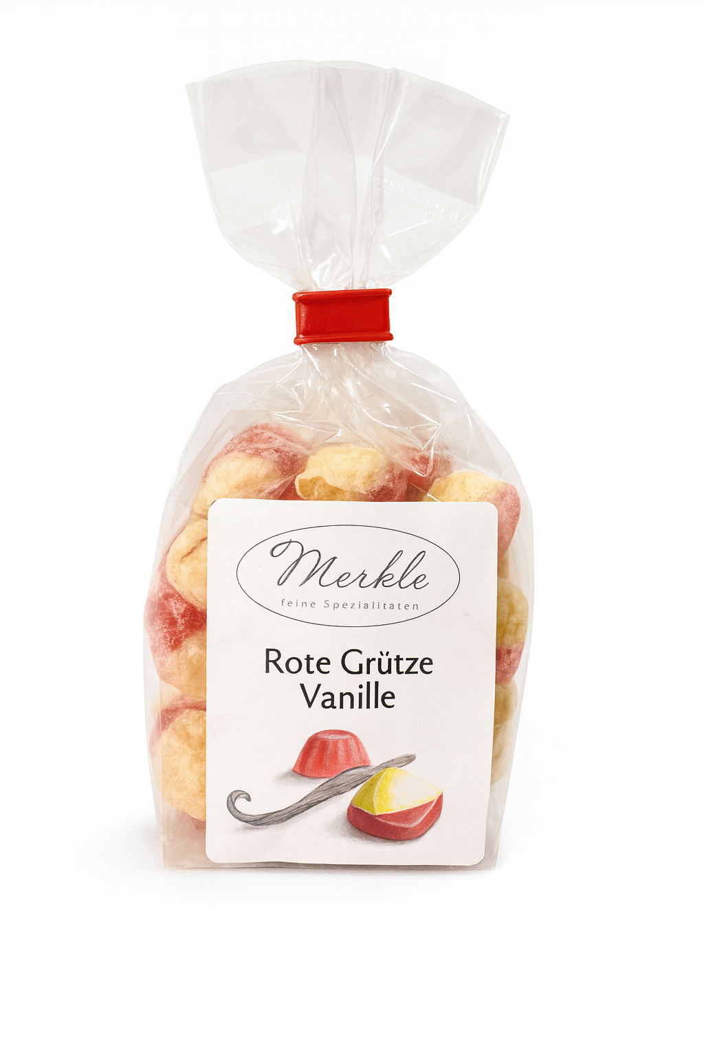 Rote Grütze & Vanille Bonbon - handgemacht