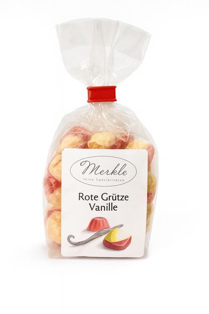 Rote Grütze & Vanille Bonbon - handgemacht