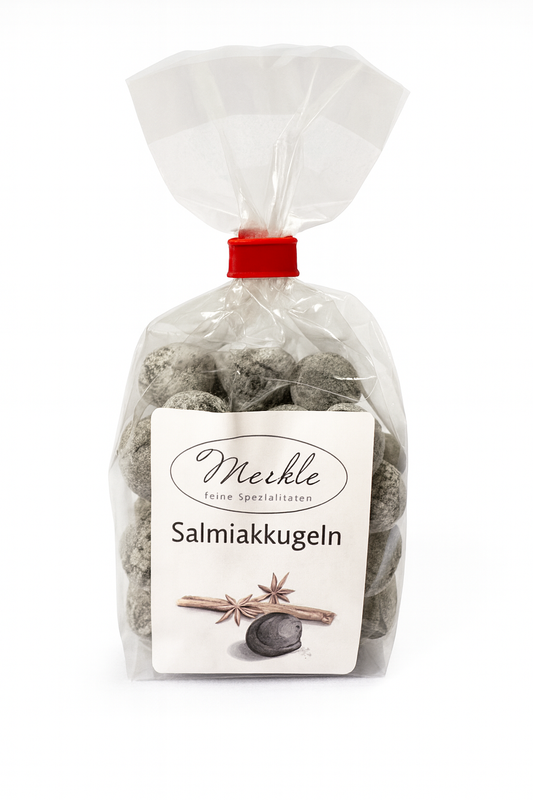 Salmiakkuglen Bonbon - handgemacht