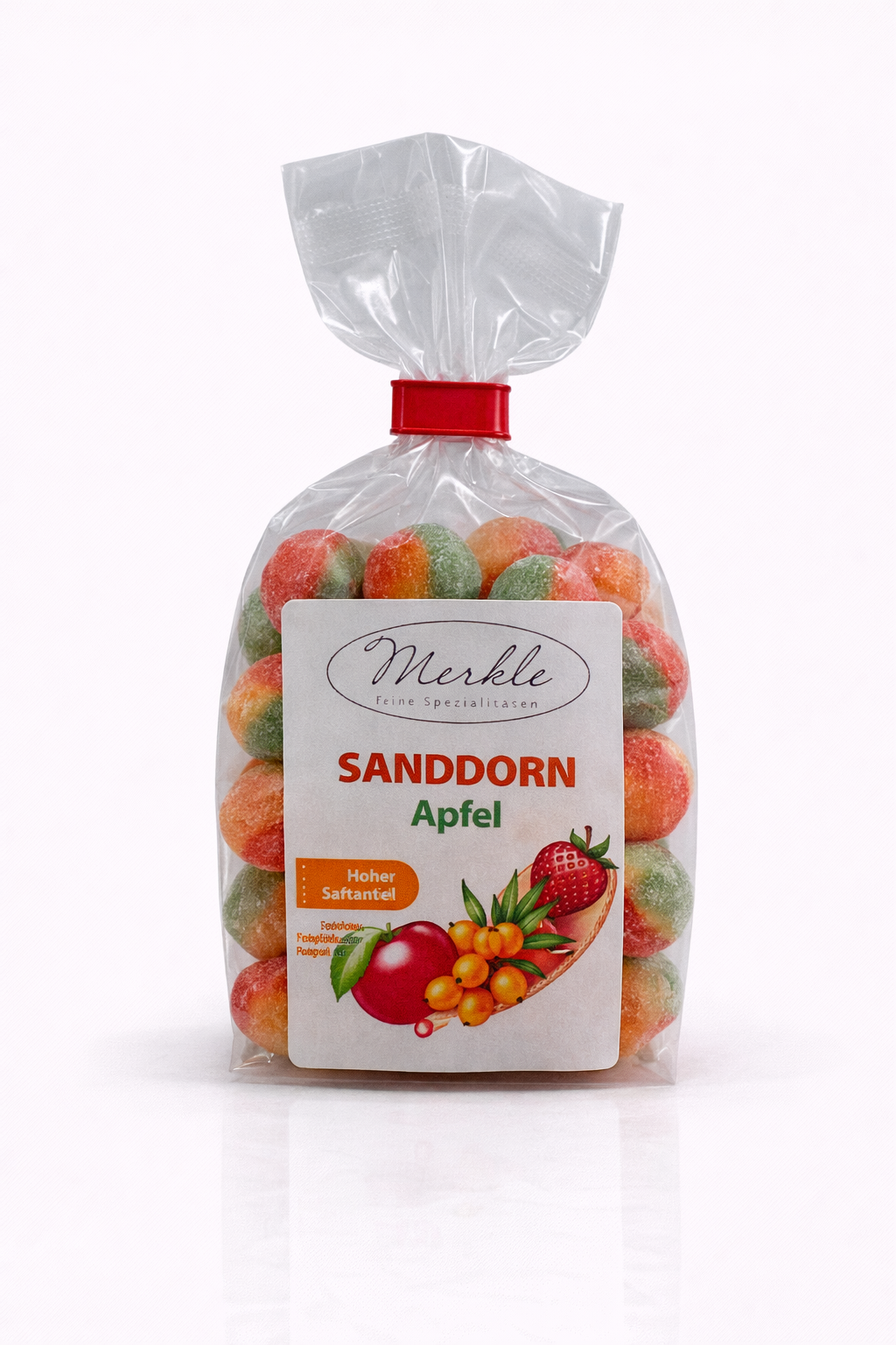 Sanddorn & Apfel Bonbons - handgemacht