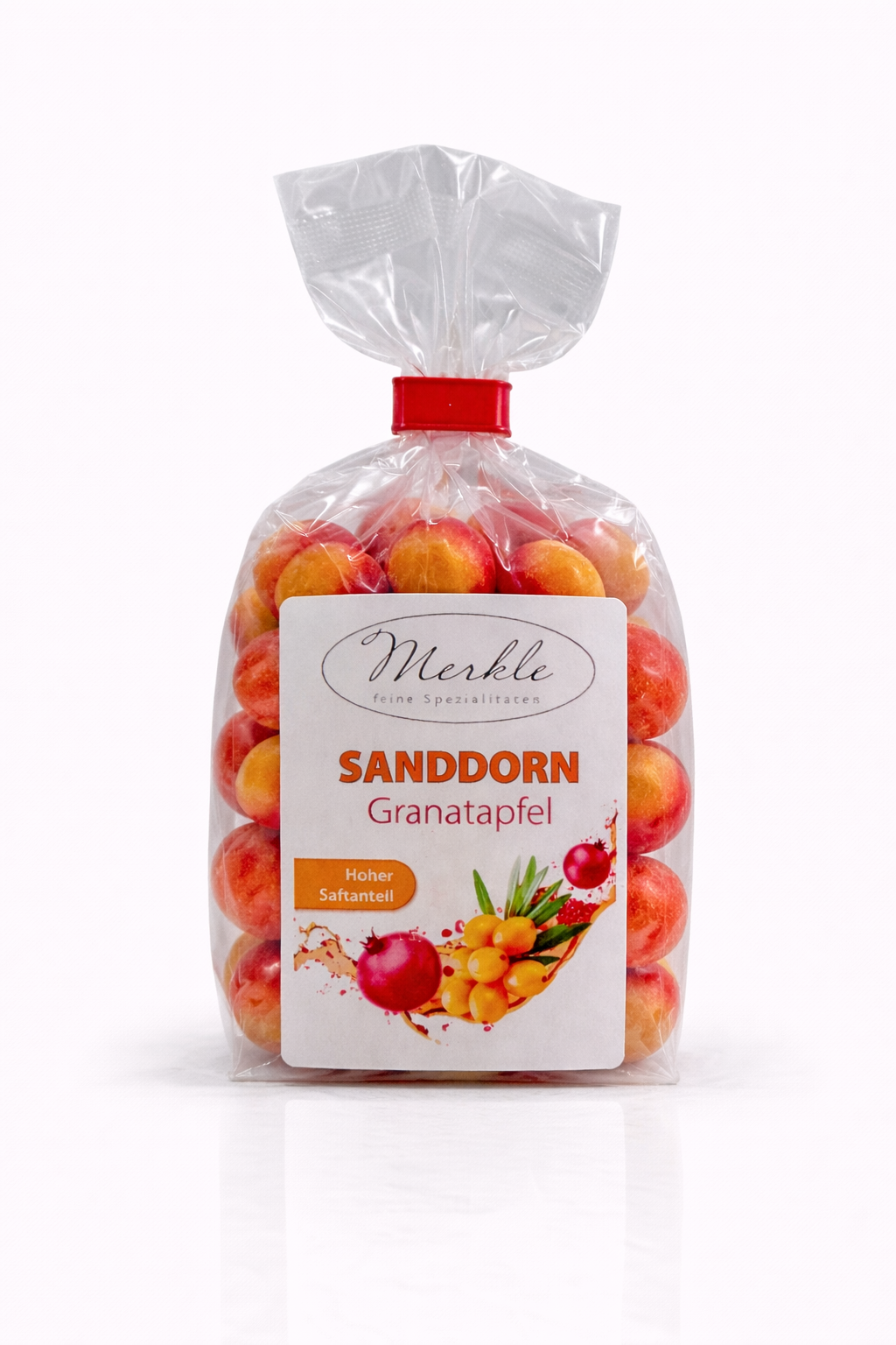Sanddorn & Granatapfel Bonbons - handgemacht