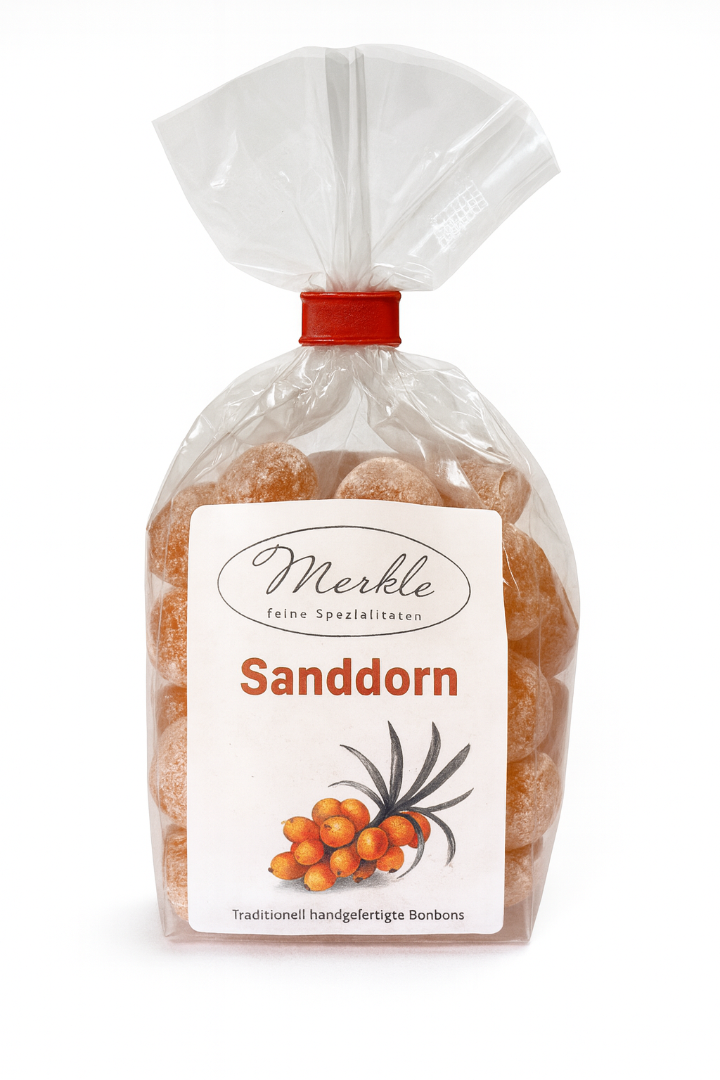 Box "Sanddorn" 6x Bonbons, handgemacht