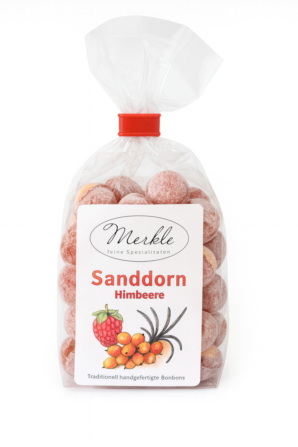 Box "Sanddorn" 6x Bonbons, handgemacht