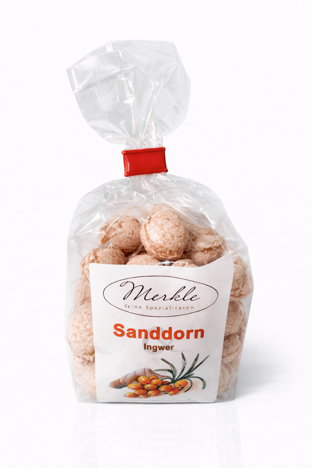 Box "Sanddorn" 6x Bonbons, handgemacht