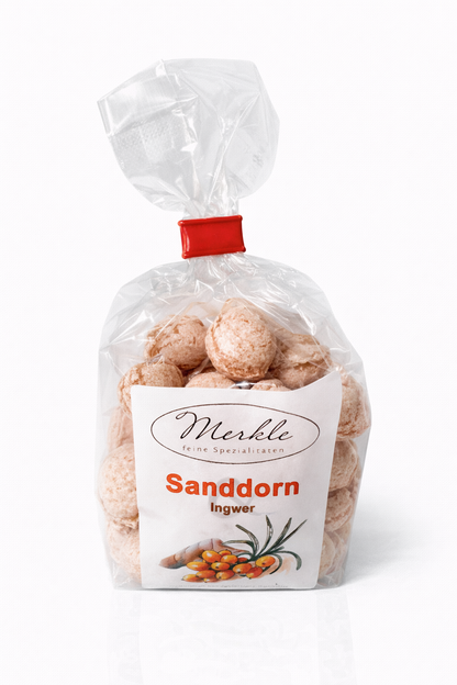 Box "Sanddorn" 6x Bonbons, handgemacht