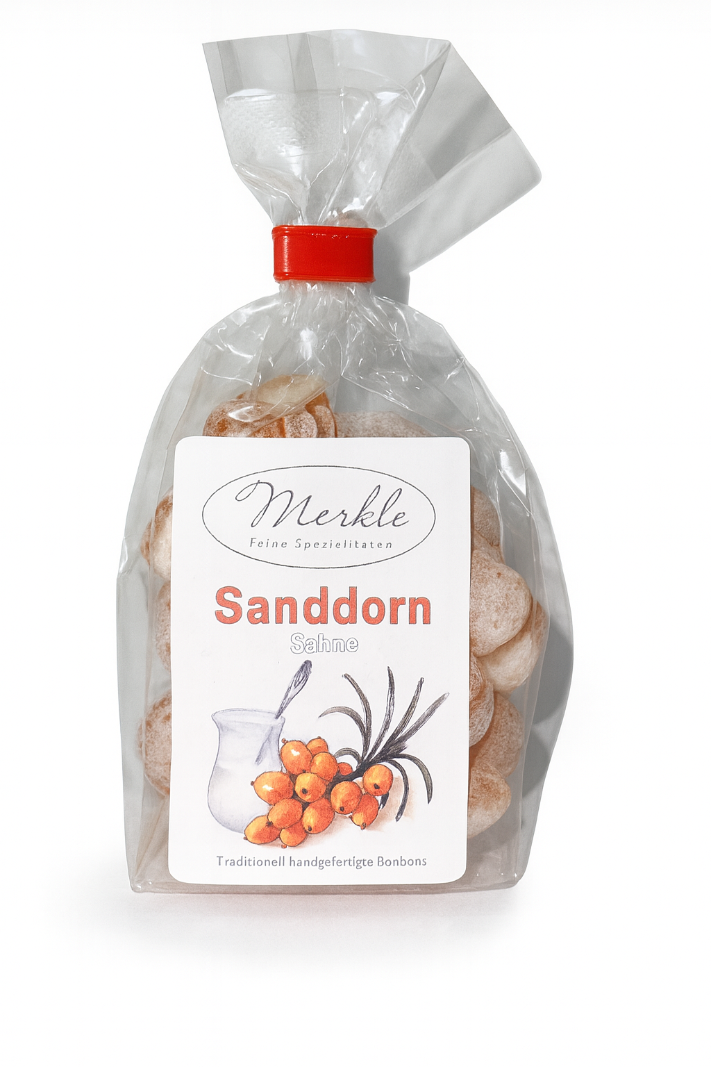Sanddorn & Sahne Bonbons - handgemacht
