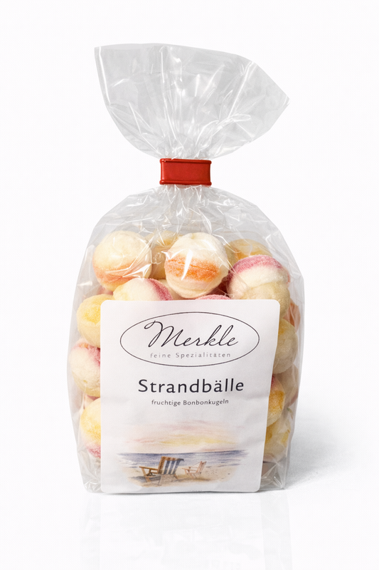 Strandbälle - Frucht Bonbons - handgemacht