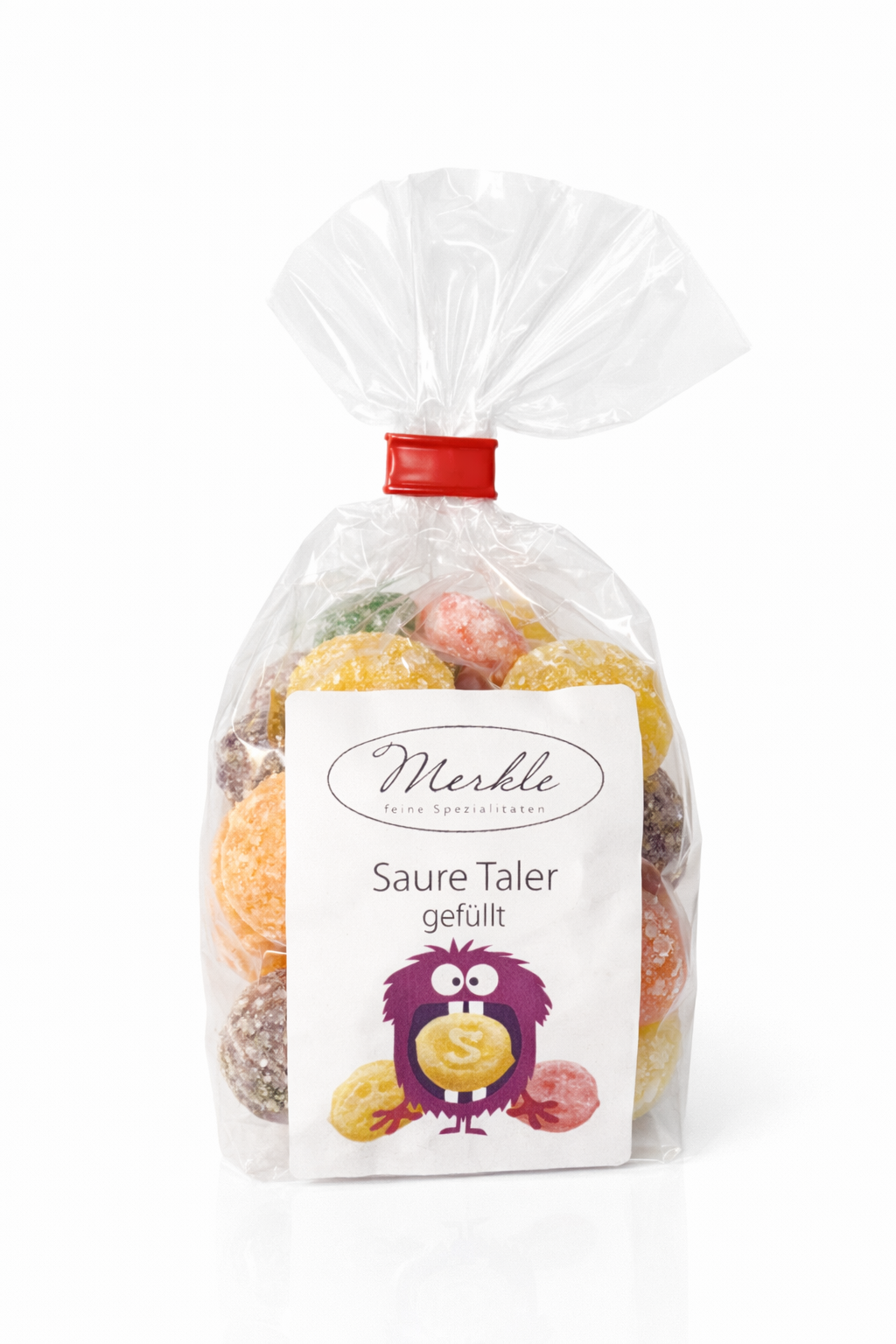 saure Taler - gefüllte Bonbons - handgemacht